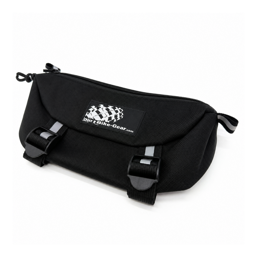 Dirt Bike Handlebar Bag on a white background