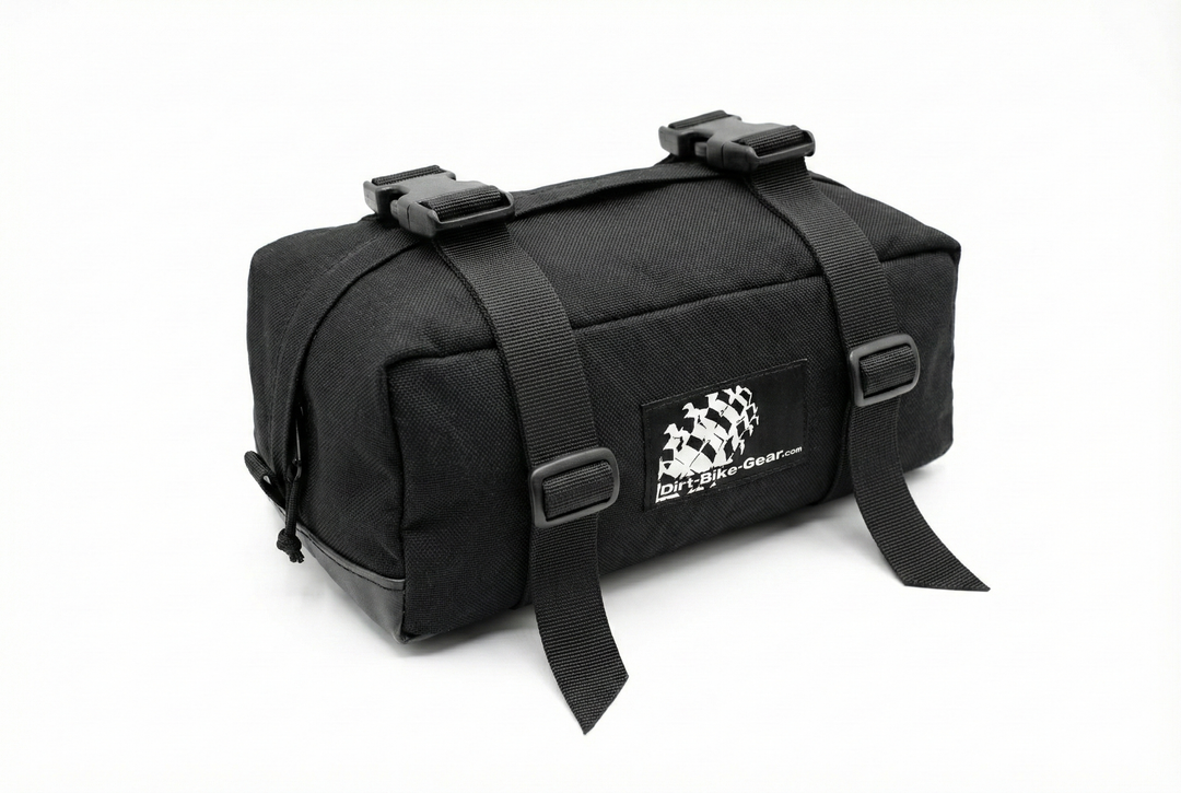 Large Dirt Bike Fender Bag on a white background