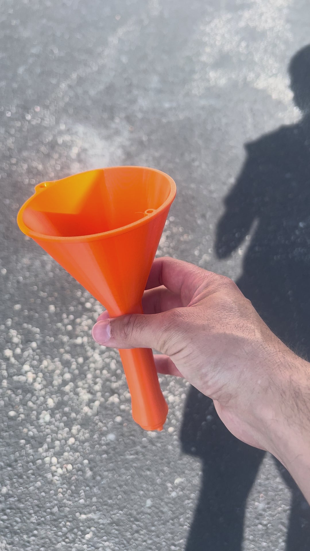Unbreakable Threaded Oil Funnel